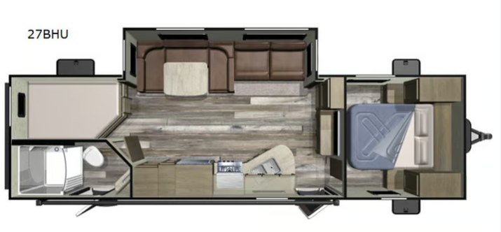 View 2019 Starcraft Launch 27BHU complete specs and manufacturer brochures