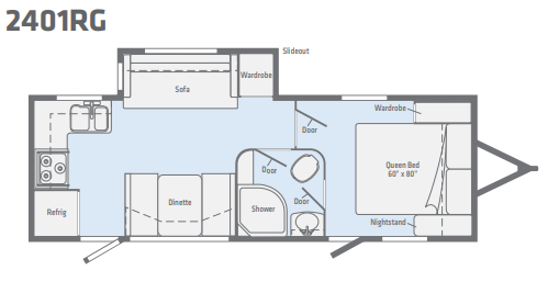 View 2019 Winnebago Minnie 2401RG complete specs and manufacturer brochures