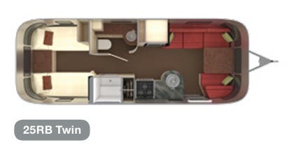 View 2020 Airstream International Serenity 25RB Twin complete specs and manufacturer brochures
