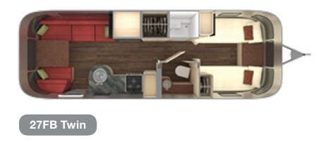 View 2020 Airstream International Serenity 27FB Twin complete specs and manufacturer brochures
