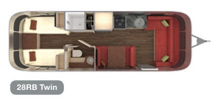 View 2020 Airstream International Serenity 28RB Twin complete specs and manufacturer brochures