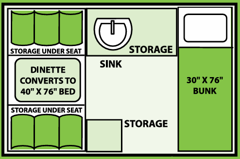 View 2020 Aliner Scout-Lite Base complete specs and manufacturer brochures