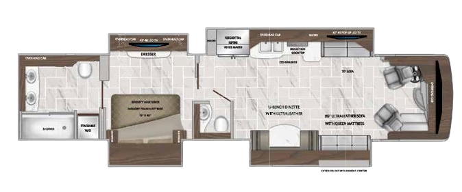 View 2020 American Coach American Revolution 42V complete specs and manufacturer brochures