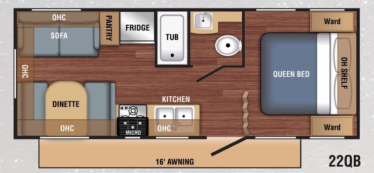 View 2020 Braxton Creek BX 22QB complete specs and manufacturer brochures