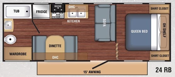 View 2020 Braxton Creek BX 24RB complete specs and manufacturer brochures