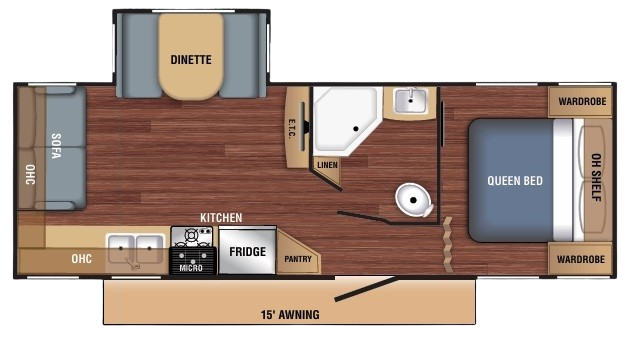 View 2020 Braxton Creek BX 25RLS complete specs and manufacturer brochures