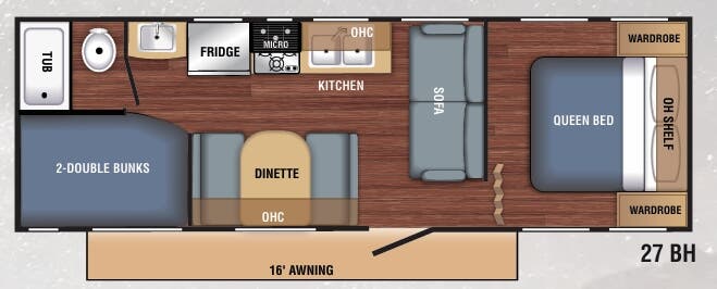 View 2020 Braxton Creek BX 27BH complete specs and manufacturer brochures