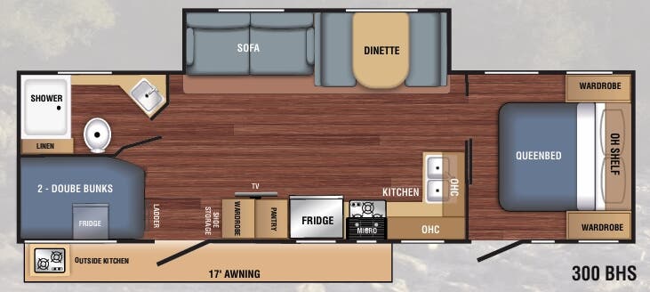 View 2020 Braxton Creek BX 300BHS complete specs and manufacturer brochures