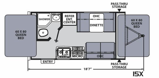 View 2020 Coachmen Apex Nano 15X complete specs and manufacturer brochures