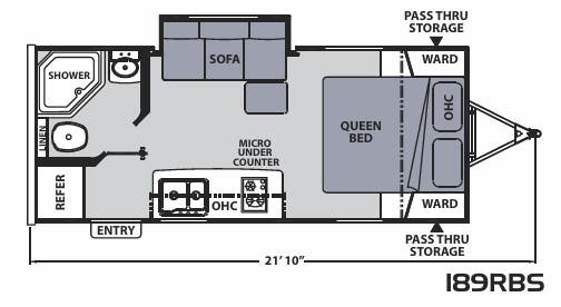 View 2020 Coachmen Apex Nano 189RBS complete specs and manufacturer brochures
