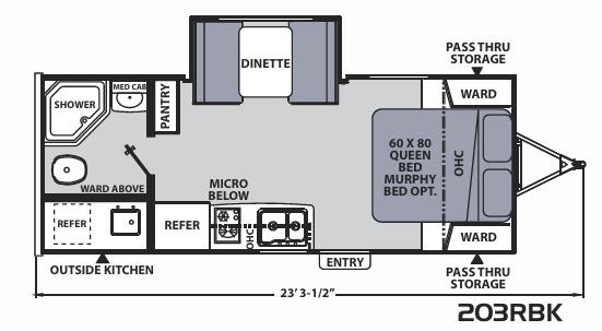 View 2020 Coachmen Apex Nano 203RBK complete specs and manufacturer brochures