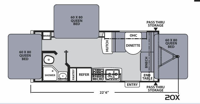 View 2020 Coachmen Apex Nano 20X complete specs and manufacturer brochures