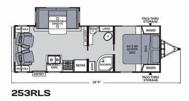 View 2020 Coachmen Apex Ultra-Lite 253RLS complete specs and manufacturer brochures