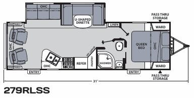 View 2020 Coachmen Apex Ultra-Lite 279RLSS complete specs and manufacturer brochures