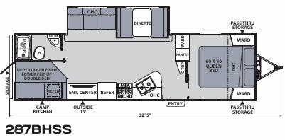 View 2020 Coachmen Apex Ultra-Lite 287BHSS complete specs and manufacturer brochures