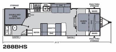 View 2020 Coachmen Apex Ultra-Lite 288BHS complete specs and manufacturer brochures