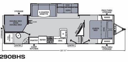 View 2020 Coachmen Apex Ultra-Lite 290BHS complete specs and manufacturer brochures