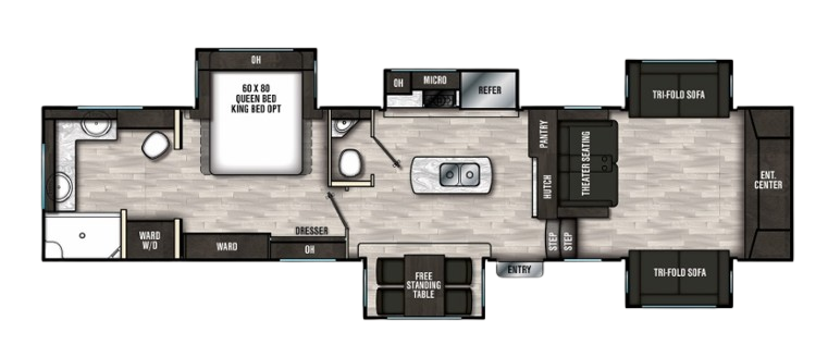 View 2020 Coachmen Brookstone 344 FL complete specs and manufacturer brochures
