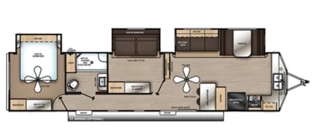 View 2020 Coachmen Catalina Destination 39FKTS complete specs and manufacturer brochures