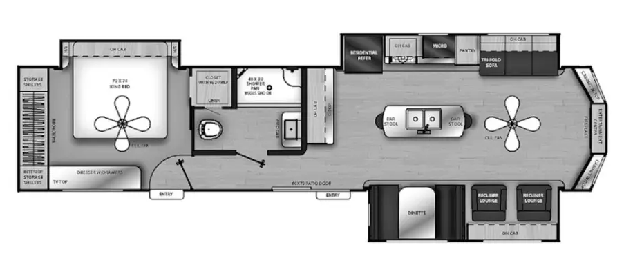 View 2020 Coachmen Catalina Destination 39MKTS complete specs and manufacturer brochures