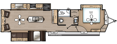 View 2020 Coachmen Catalina Destination 39RLTS complete specs and manufacturer brochures