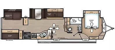View 2020 Coachmen Catalina Destination 40BHTS complete specs and manufacturer brochures