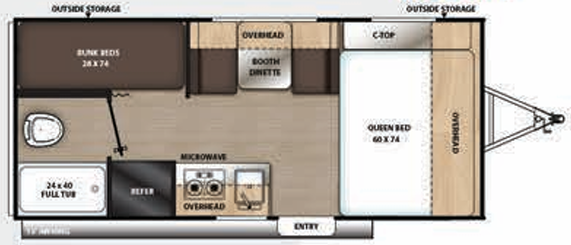 View 2020 Coachmen Catalina Summit Series 7 174BH complete specs and manufacturer brochures