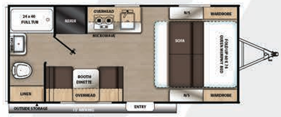 View 2020 Coachmen Catalina Summit Series 7 174RB complete specs and manufacturer brochures