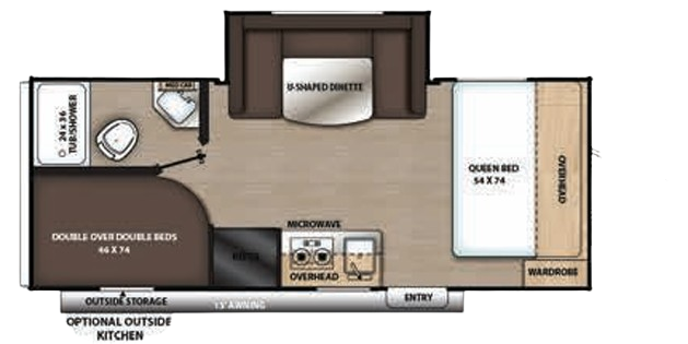 View 2020 Coachmen Catalina Summit Series 7 184BHS complete specs and manufacturer brochures