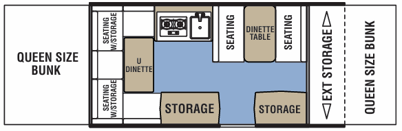 View 2020 Coachmen Clipper LS 128LS complete specs and manufacturer brochures