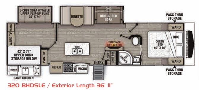 View 2020 Coachmen Freedom Express Liberty Edition 320 BHDSLE complete specs and manufacturer brochures