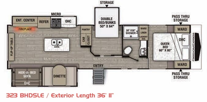 View 2020 Coachmen Freedom Express Liberty Edition 323 BHDSLE complete specs and manufacturer brochures