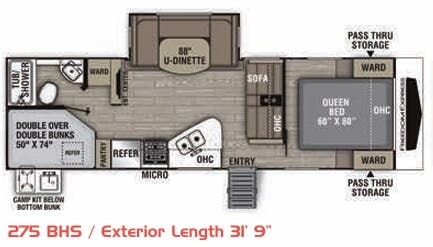 View 2020 Coachmen Freedom Express Ultra Lite 275 BHS complete specs and manufacturer brochures