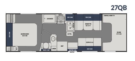 View 2020 Coachmen Freelander Value Leader 27QB (Ford) complete specs and manufacturer brochures