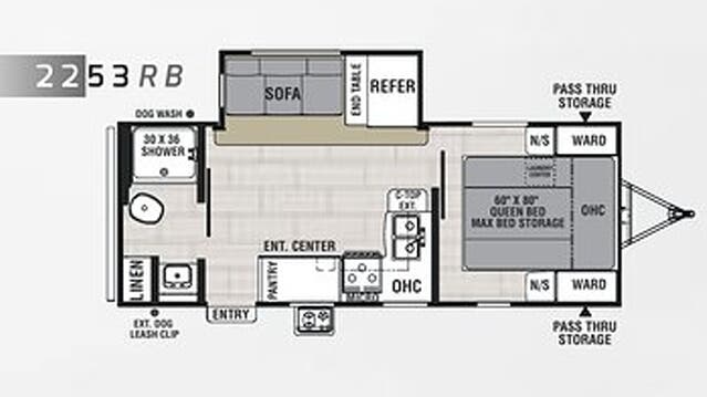 View 2020 Coachmen Northern Spirit 2253RB complete specs and manufacturer brochures