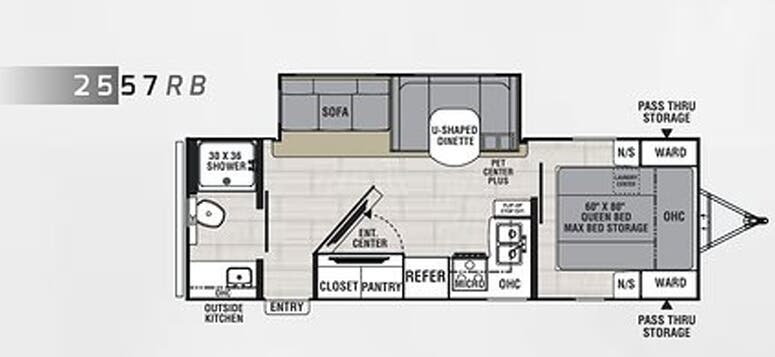 View 2020 Coachmen Northern Spirit 2557RB complete specs and manufacturer brochures