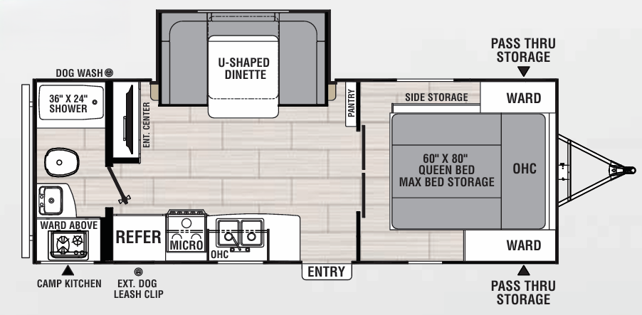 View 2020 Coachmen Spirit XTR 2145RBX complete specs and manufacturer brochures