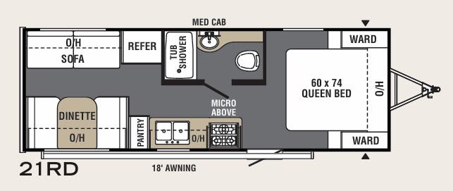 View 2020 Coachmen Viking 21RD complete specs and manufacturer brochures
