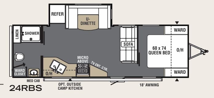 View 2020 Coachmen Viking 24RBS complete specs and manufacturer brochures