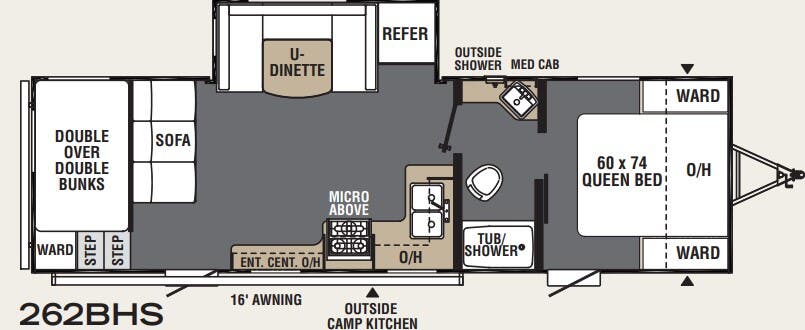 View 2020 Coachmen Viking 262BHS complete specs and manufacturer brochures