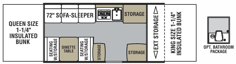 View 2020 Coachmen Viking Epic 2405ST complete specs and manufacturer brochures