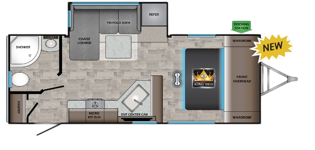 View 2020 CrossRoads Sunset Trail Super Lite SS-212RB complete specs and manufacturer brochures
