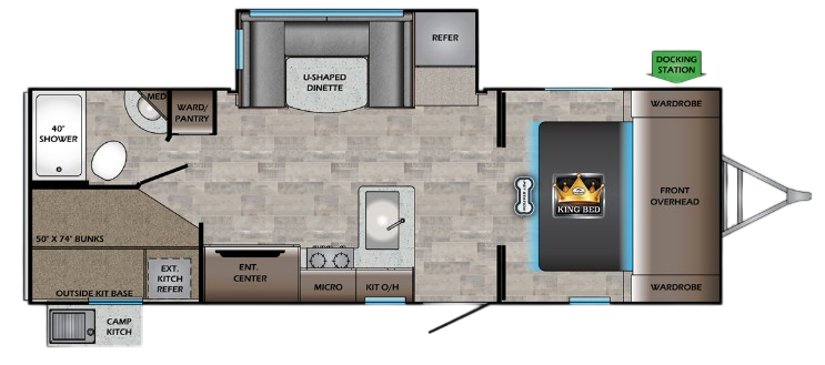 View 2020 CrossRoads Sunset Trail Super Lite SS-242BH complete specs and manufacturer brochures