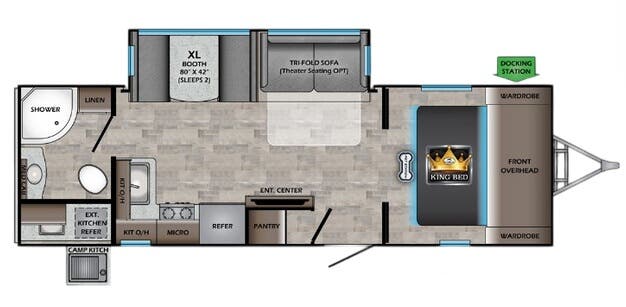 View 2020 CrossRoads Sunset Trail Super Lite SS-253RB complete specs and manufacturer brochures