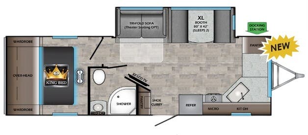 View 2020 CrossRoads Sunset Trail Super Lite SS-257FK complete specs and manufacturer brochures