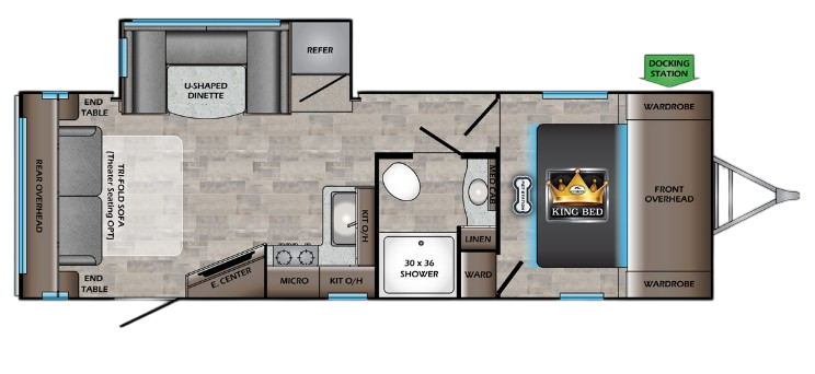 View 2020 CrossRoads Sunset Trail Super Lite SS-259RL complete specs and manufacturer brochures