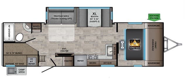 View 2020 CrossRoads Sunset Trail Super Lite SS-288BH complete specs and manufacturer brochures