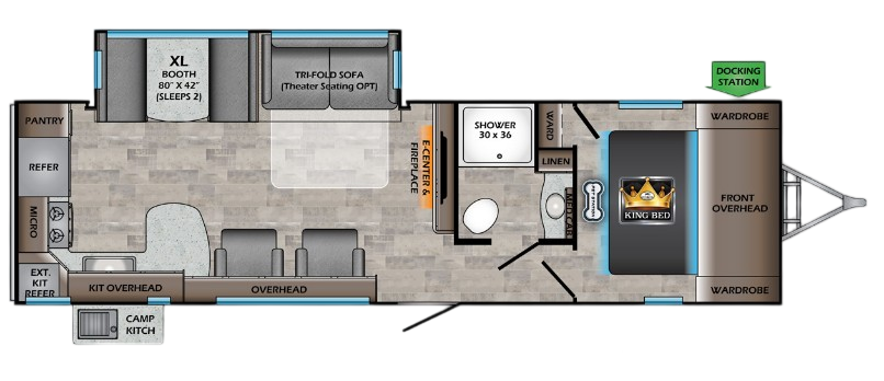 View 2020 CrossRoads Sunset Trail Super Lite SS-291RK complete specs and manufacturer brochures