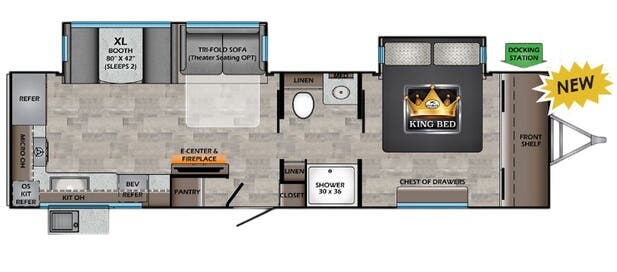 View 2020 CrossRoads Sunset Trail Super Lite SS-309RK complete specs and manufacturer brochures