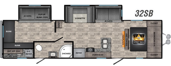 View 2020 CrossRoads Volante VL-32SB complete specs and manufacturer brochures
